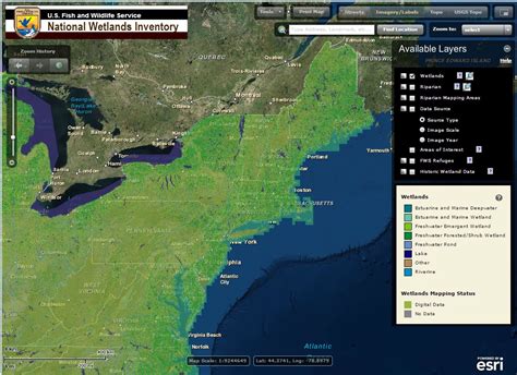 Wetlands Mapper .